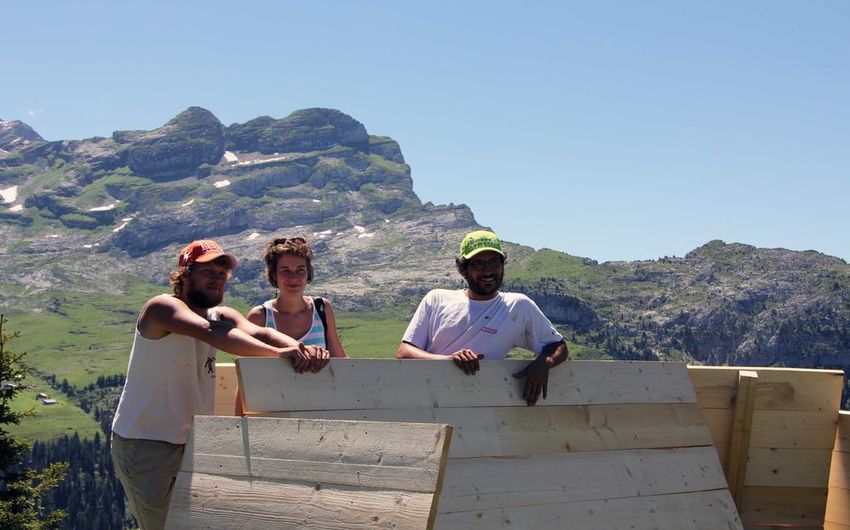 Ce ne sont que des hypothèses , Julia Maier, Arthur Poisson et Nicolas Koch au Centre d'Art de Flaine